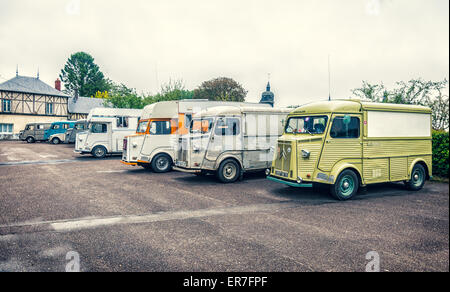 Line-up de Citroen Banque D'Images