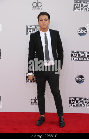 Assister à des célébrités 2014 American Music Awards - Les arrivées à Nokia Theatre L.A. Vivre. Comprend : Tanner Zagarino Où : Los Angeles, California, United States Quand : 23 novembre 2014 Crédit : Brian à/WENN.com Banque D'Images