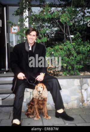 BRYAN FERRY musicien pop britannique de 1982. Photo van Houten Banque D'Images