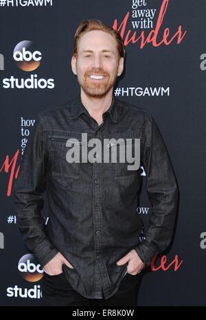 Hollywood, CA, USA. 28 mai, 2015. Photek aux arrivées de la façon de s'en tirer avec le meurtre de l'événement, coucher de l'ATAS Gower Studios, Hollywood, CA, le 28 mai 2015. Credit : Dee Cercone/Everett Collection/Alamy Live News Banque D'Images