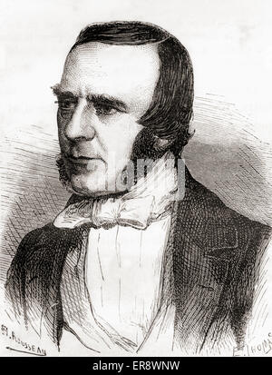 John Watkins Brett, 1805-1863. L'ingénieur anglais telegraph. Banque D'Images