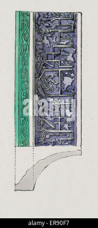 Antiquités de Samarkand. Tombe de la Saint Kassim ibn Abass Banque D'Images