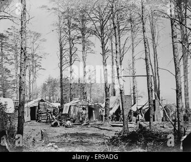 Quartier général de l'armée de Potomac - Brandy Station, avril 1864 - Banque D'Images