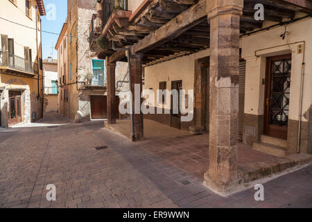 Alcover,Catalogne,Espagne. Banque D'Images