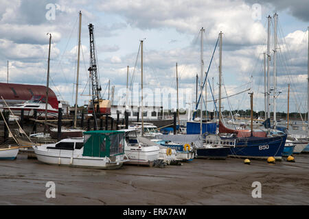 Heybridge Basin Maldon Eseex Banque D'Images