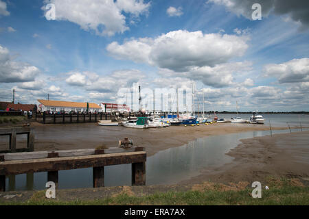 Heybridge Basin Maldon Eseex Banque D'Images