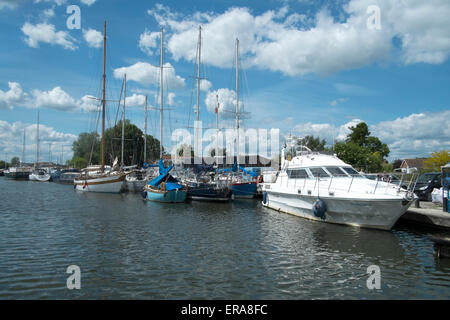 Heybridge Basin Maldon Eseex Banque D'Images