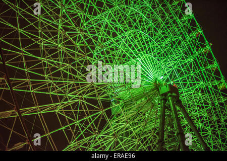 La grande roue de nuit Banque D'Images