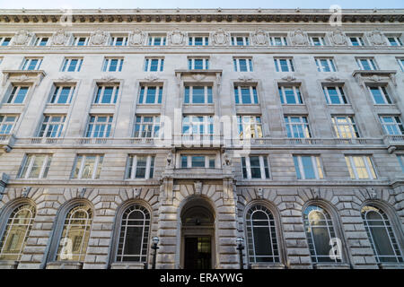 La Cunard Building à Liverpool, l'une des trois Grâces. Banque D'Images