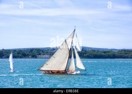 Festival de vieilles coques, Yarmouth, Isle of Wight, Hampshire, Angleterre, Royaume-Uni Banque D'Images