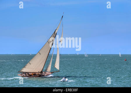 Festival de vieilles coques, Yarmouth, Isle of Wight, Hampshire, Angleterre, Royaume-Uni Banque D'Images