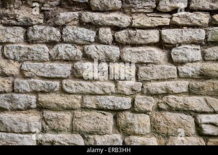 Les antécédents - Un ancien mur de pierre Banque D'Images