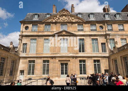 À l'extérieur extérieur façade avant de musée national Picasso Paris Museum / Musée. Paris, France. Banque D'Images