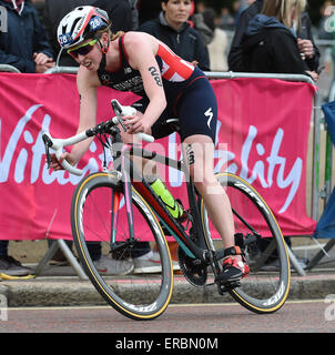 Londres, Royaume-Uni. 31 mai, 2015. Vitality World Triathlon de Londres. Stanford Non en action : Action Crédit Plus Sport/Alamy Live News Banque D'Images