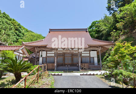 Temple Anyoji de mine d'argent d'Iwami Ginzan paysage culturel, Préfecture de Shimane, au Japon. Site du patrimoine mondial de l'UNESCO Banque D'Images