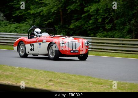 Historique de Brands Hatch masters classic car Auto Racing Banque D'Images