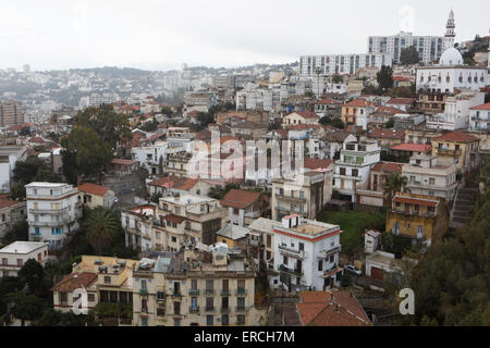 Vue sur Alger, capitale de l'Algérie Banque D'Images