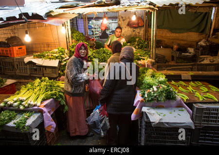 Marché alimentaire à Alger, Algérie Banque D'Images