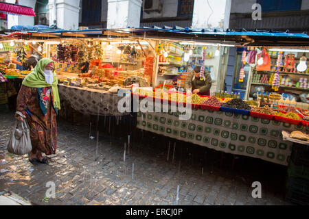 Marché à Alger, Algérie Banque D'Images