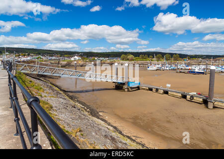 Burry Port Harbour Carmarthenshire Wales UK Europe Banque D'Images