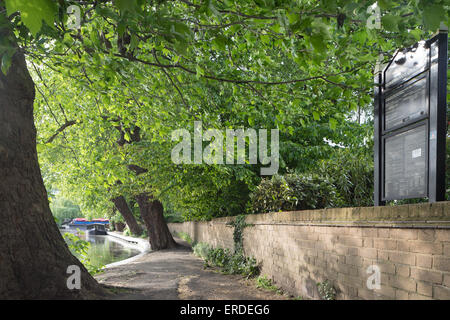 Parc Rembrandt, City of Westminster, Londres. Banque D'Images