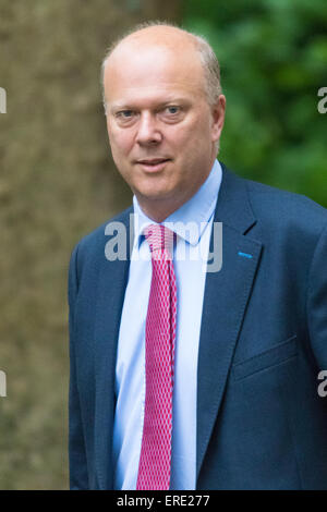 Londres, Royaume-Uni. 2 juin, 2015. Leader de la Chambre des communes Chris Grayling arrive au 10 Downing Street pour assister à la réunion hebdomadaire du Cabinet. Crédit : Paul Davey/Alamy Live News Banque D'Images