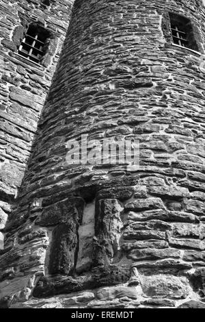 Une section de l'Ypres Tower Museum de Rye, East Sussex, Angleterre. Banque D'Images