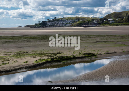 Avis de Borth y Gest, Gwynedd, au nord du Pays de Galles Banque D'Images