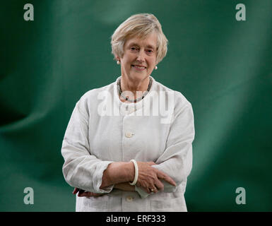 Stella Rimington au Edinburgh International Book Festival Banque D'Images