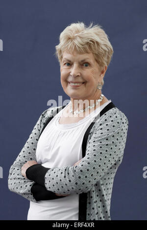 Ruth Rendell, la Baronne Rendell de Babergh au Edinburgh International Book Festival, 2012. Écrit sous le pseudonyme de Barbara Banque D'Images