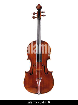 Viola 'Archinto" par Antonio Stradivari Cremona, 1696. Stradivarius avant. Credit : Clarissa Bruce/Royal Academy of Music Banque D'Images