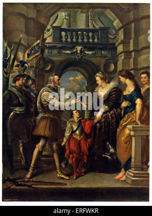 Le roi Henri IV de France et épouse Marie de Médicis de Rubens. "L'envoi de la Régence," de Marie de Médicis cycle. Banque D'Images