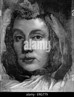 Elizabeth Cromwell, mère d'Oliver Cromwell, Lord Protecteur d'Angleterre. Ce : 1564 - 1654. Banque D'Images