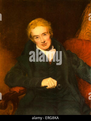 William Wilberforce par George Richmond. Homme politique britannique, un philanthrope et un chef de file du mouvement pour l'abolition de l'esclave Banque D'Images