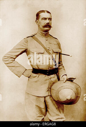 1er vicomte Kitchener of Khartoum, ch. 1900, qui était de devenir le maréchal Horatio Herbert Kitchener, comte Kitchener. B. Banque D'Images