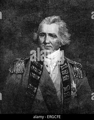 Sir Ralph Abercromby - après le portrait par J. Hoppner. Lieutenant-général Écossais connu pour son service dans l'époque napoléonienne Banque D'Images