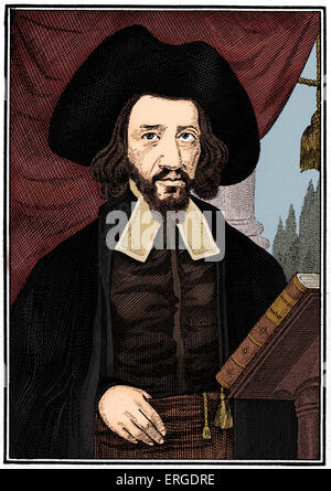 Grand Rabbin Solomon Herschell des Juifs ashkénazes en Angleterre. Mouvement de réforme s'opposent à la fin de son mandat. 1762 - 31 Banque D'Images