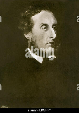 Anthony Ashley-Cooper, 7e comte de Shaftesbury. Homme politique anglais, philanthrope et réformateur social. 28 avril 1801 - 1 Banque D'Images