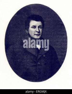 Daniel O'Connell (1775-1847). O'Connell, aussi connu comme le Libérateur et l'émancipateur était un homme politique irlandais contribué à gagner l'émancipation des catholiques en 1829. Banque D'Images