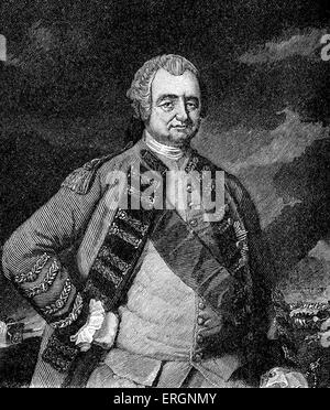 Lord Robert Clive - portrait après Gainsborough. Officier militaire britannique un rôle déterminant dans l'émergence de l'East India Company : 29 septembre 1725 - 22 novembre 1774. Banque D'Images