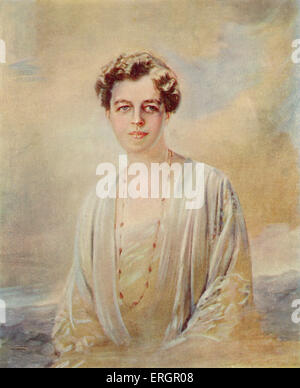 Eleanor Roosevelt, portrait. Première Dame des États-Unis de 1933 à 1945, 11 octobre 1884 - 7 novembre 1962. Banque D'Images