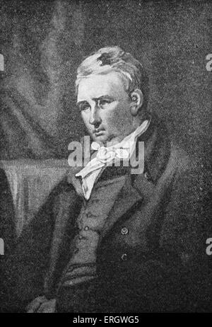 William Cobbett : écrivain et journaliste anglais, 9 mars 1763 - 18 juin 1835. Gravure par William Ward. Banque D'Images