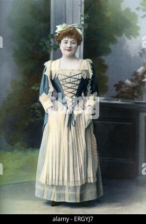 Comme Lynnes Dorine dans 'Tartuffe' une comédie de Molière à la Comédie Française, juillet 1905. Molière (Jean-Baptiste Poquelin) : Banque D'Images