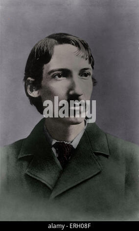 Robert Louis Stevenson - Portrait de l'écrivain écossais. 13 novembre 1850 - 3 décembre 1894. Banque D'Images