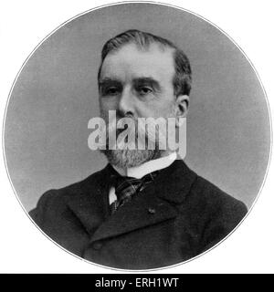Ludovic Halevy - Français auteur, dramaturge, librettiste et romancier et intellectuel : 1 janvier 1834 - 7 mai 1908. Banque D'Images