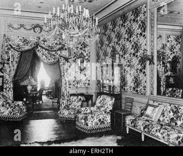 La maison d'Edith Wharton - West 25th Street , New York - maison dans laquelle Edith Wharton a grandi. Romancier américain. 24 janvier 1862 - 11 août 1937. Banque D'Images