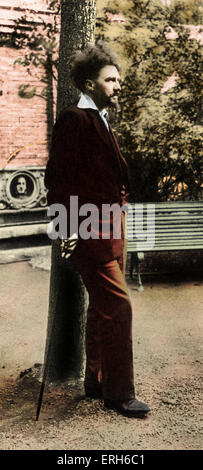 Ezra Weston Loomis Pound. Poète moderniste américain et de propriété intellectuelle. 30 octobre 1885 - 1 novembre 1972. Banque D'Images