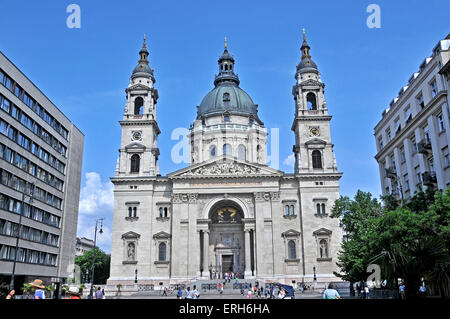 La basilique Saint-Étienne Hongrie Banque D'Images