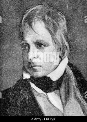 Sir Walter Scott, portrait. Romancier et poète anglais 1771-1832. Banque D'Images