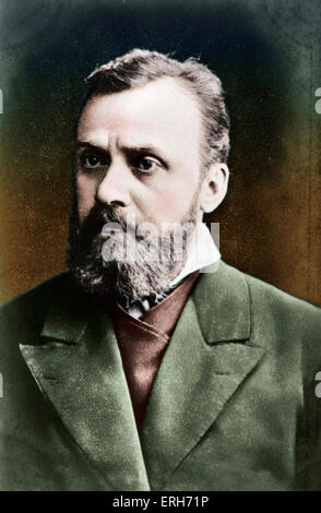 Gleb Ouspenski Ivanovitch - intellectuel et écrivain russe populiste. 25 octobre 1843 - Le 6 avril 1902 Banque D'Images